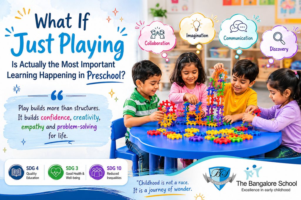 What If “Just Playing” Is Actually the Most Important Learning Happening in Preschool?