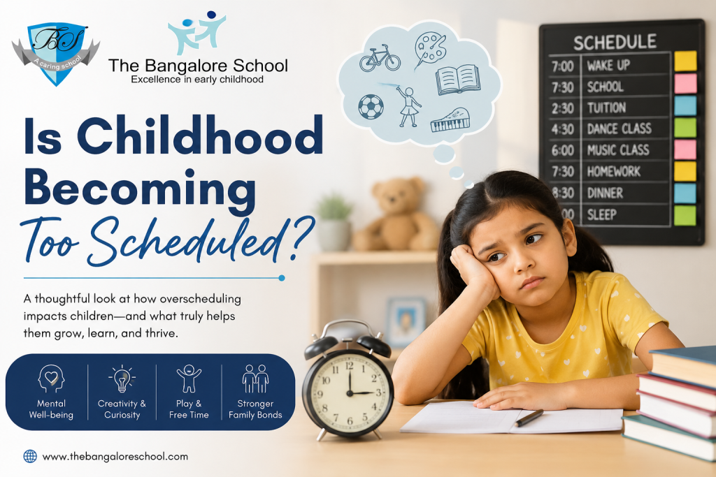 Is Childhood Becoming Too Scheduled?
